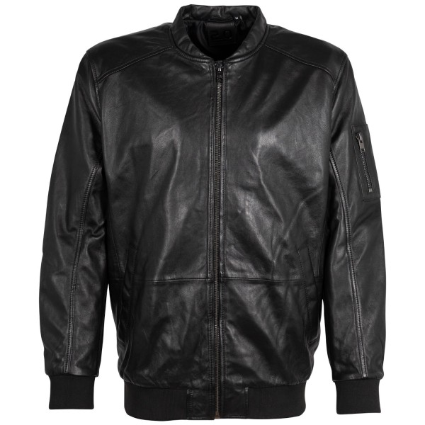 Unisex Leather Jacket 2.0 by Mauritius Black 2WKaira – Kurtki skórzane — fotografia 3