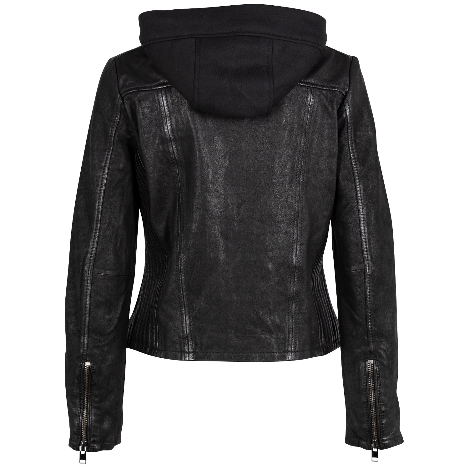 Kurtka skórzana damska 2.0 od Mauritius Czarna 2Wnadya – Kurtki skórzane