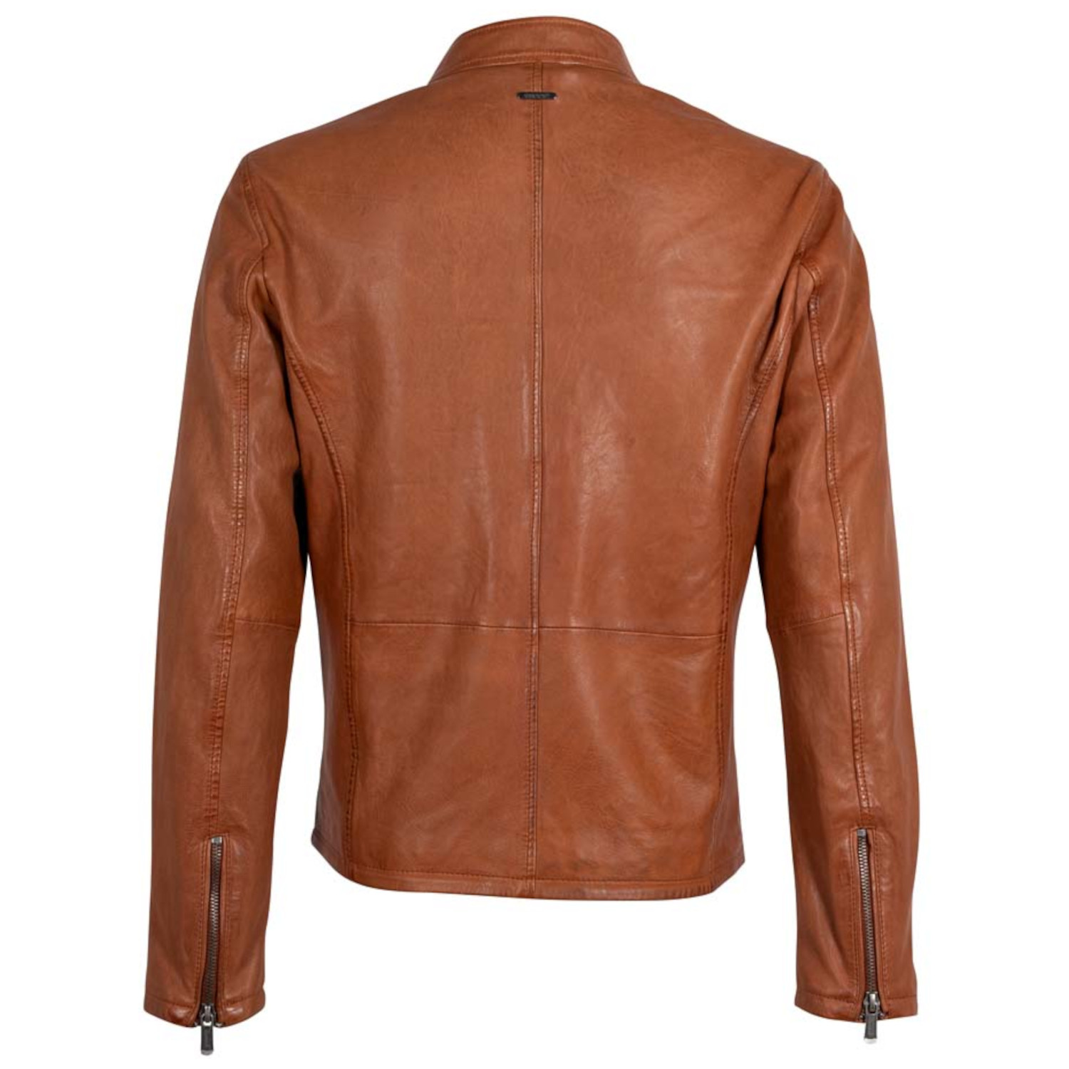 Męska skórzana kurtka Deercraft Cognac DMBelfast – Kurtki skórzane