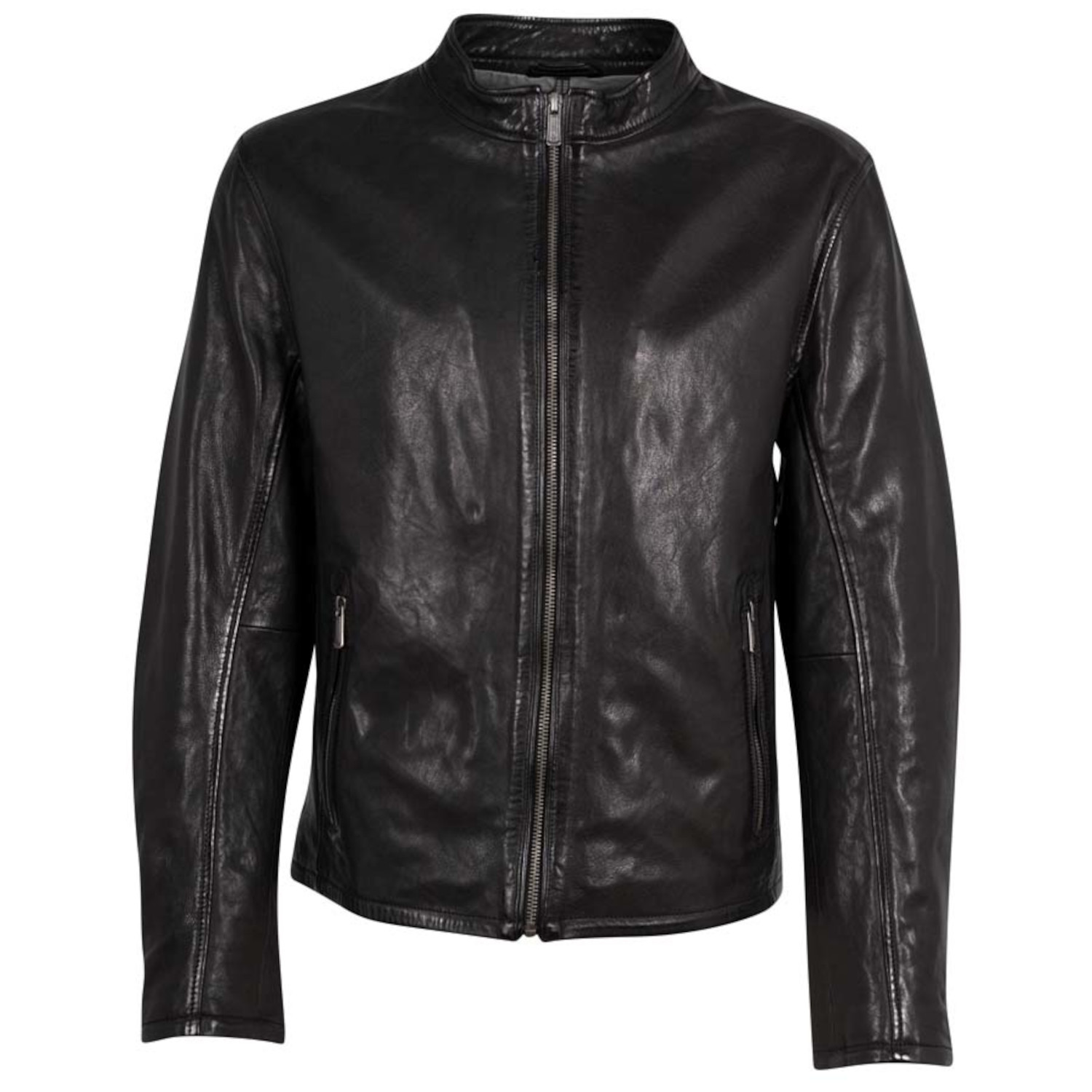 Męska skórzana kurtka Deercraft Czarna DMBelfast – BLACK FRIDAY