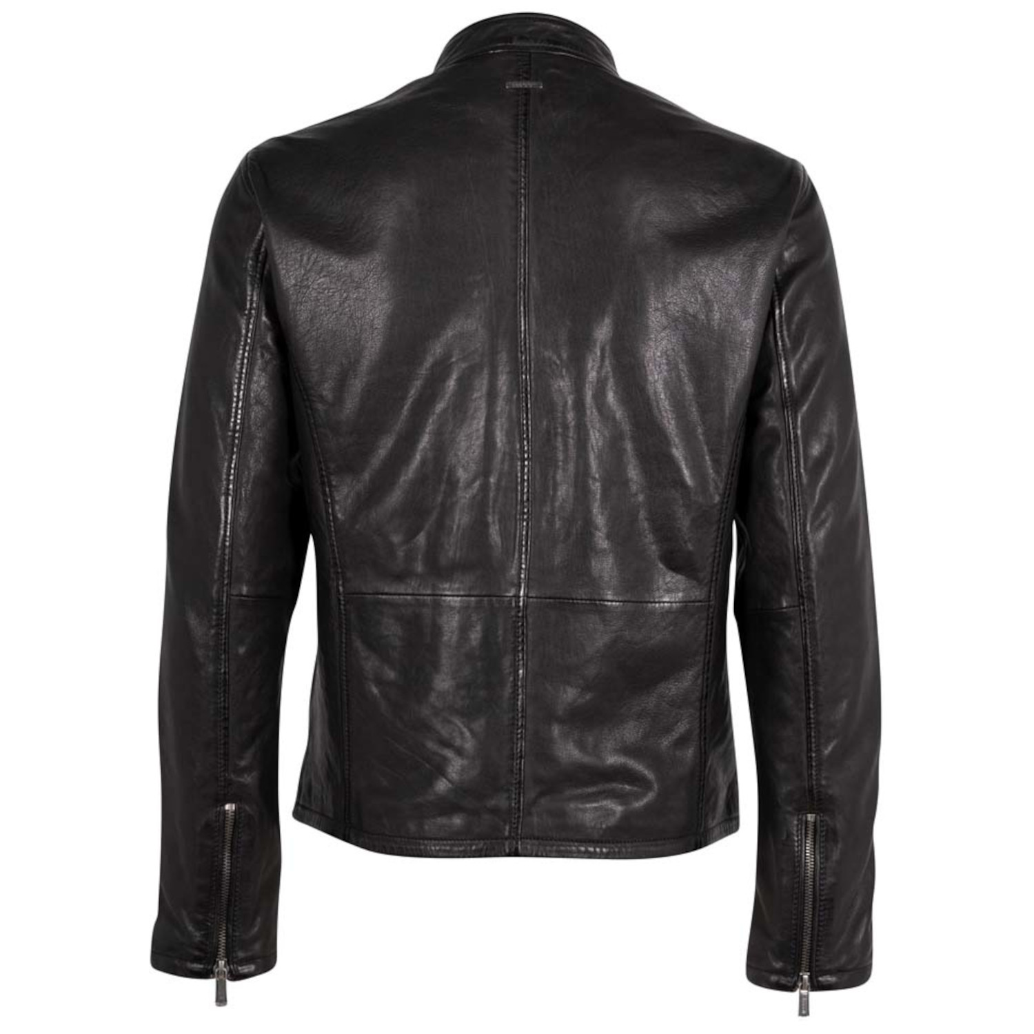 Męska skórzana kurtka Deercraft Czarna DMBelfast – BLACK FRIDAY