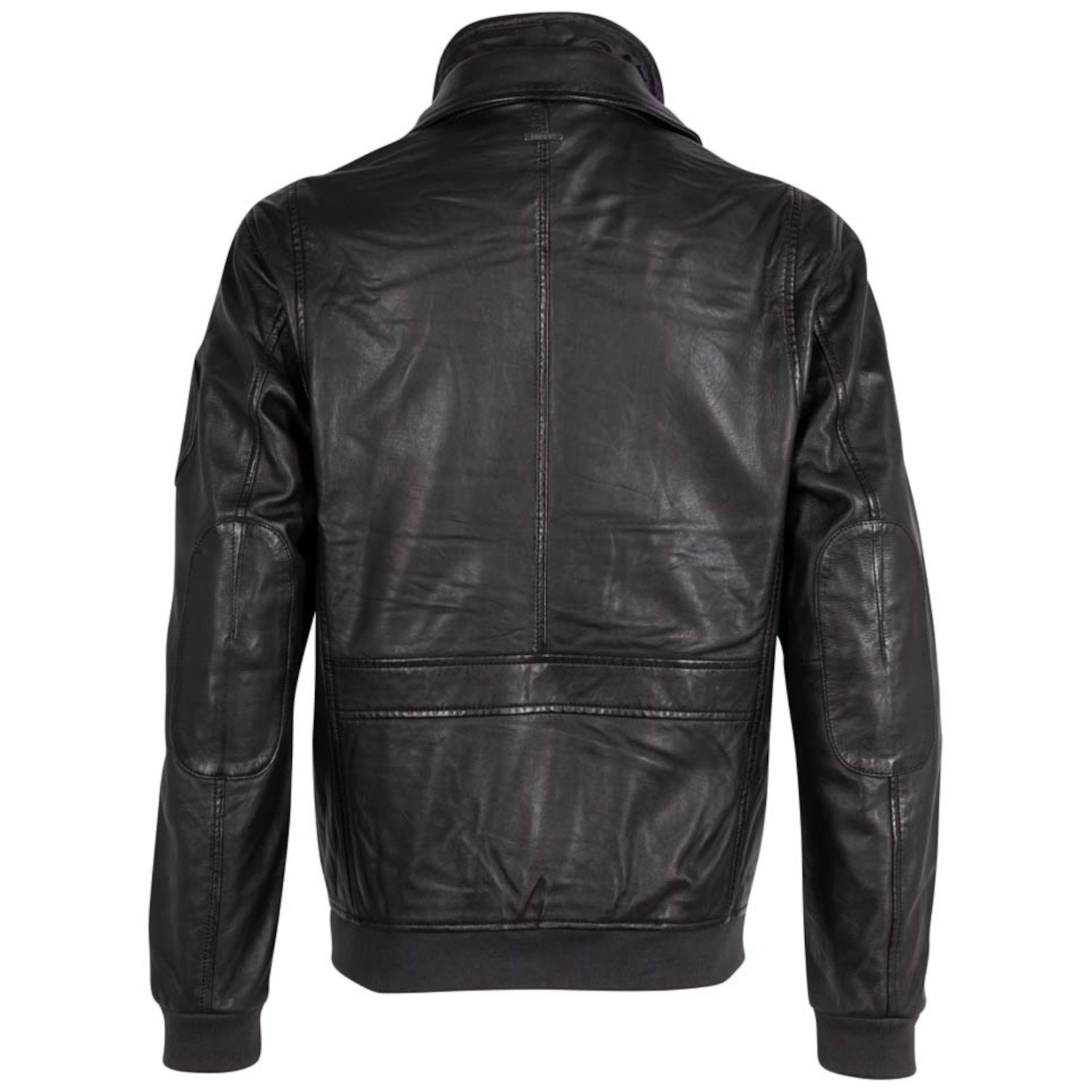 Męska skórzana kurtka Deercraft Czarna DMCalgary – BLACK FRIDAY