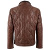 Męska skórzana kurtka Deercraft kasztanowa DMCarlsen – Kurtki skórzane