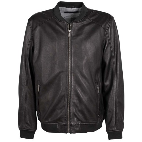 Męska skórzana kurtka Deercraft Czarna DMDillon