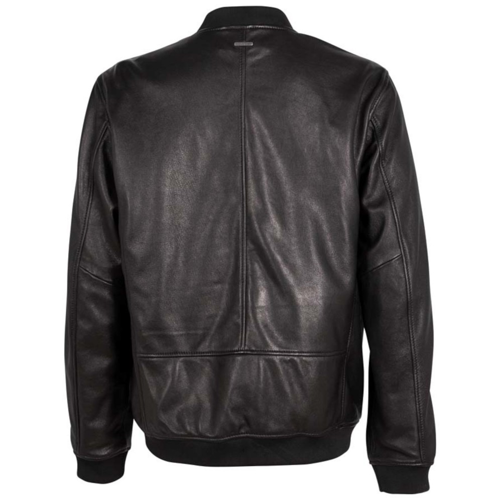 Męska skórzana kurtka Deercraft Czarna DMDillon