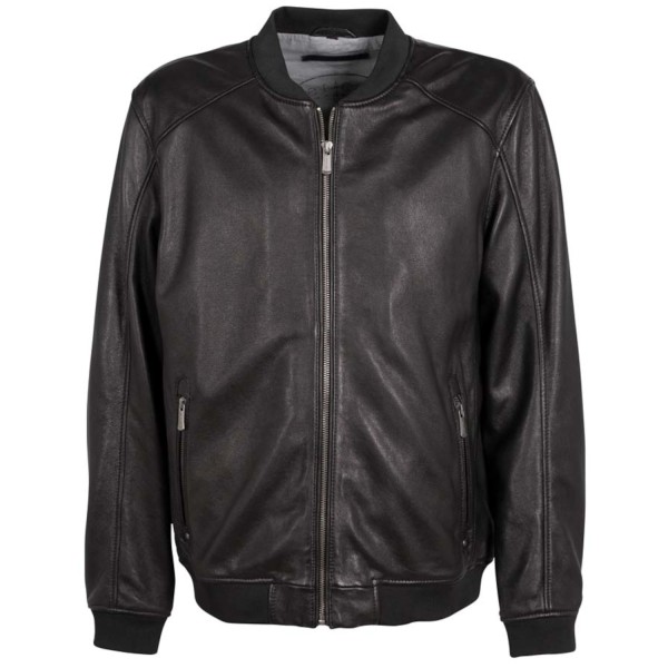 Męska skórzana kurtka Deercraft Czarna DMDillon