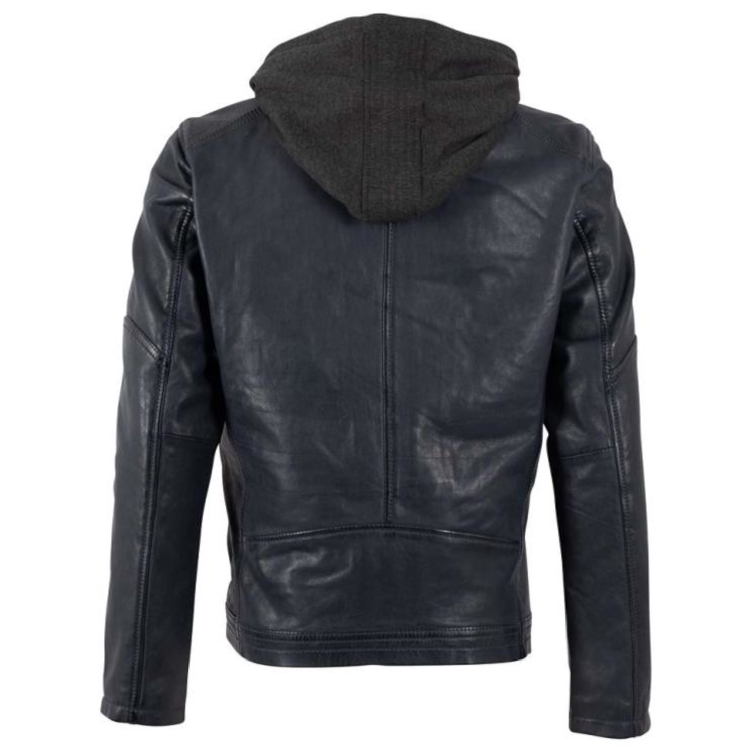 Męska skórzana kurtka Deercraft granatowa DMDorsey – Kurtki skórzane