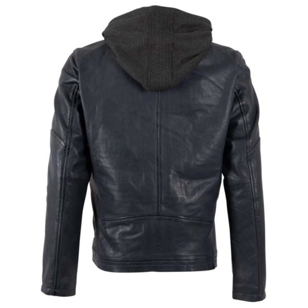 Męska skórzana kurtka Deercraft granatowa DMDorsey