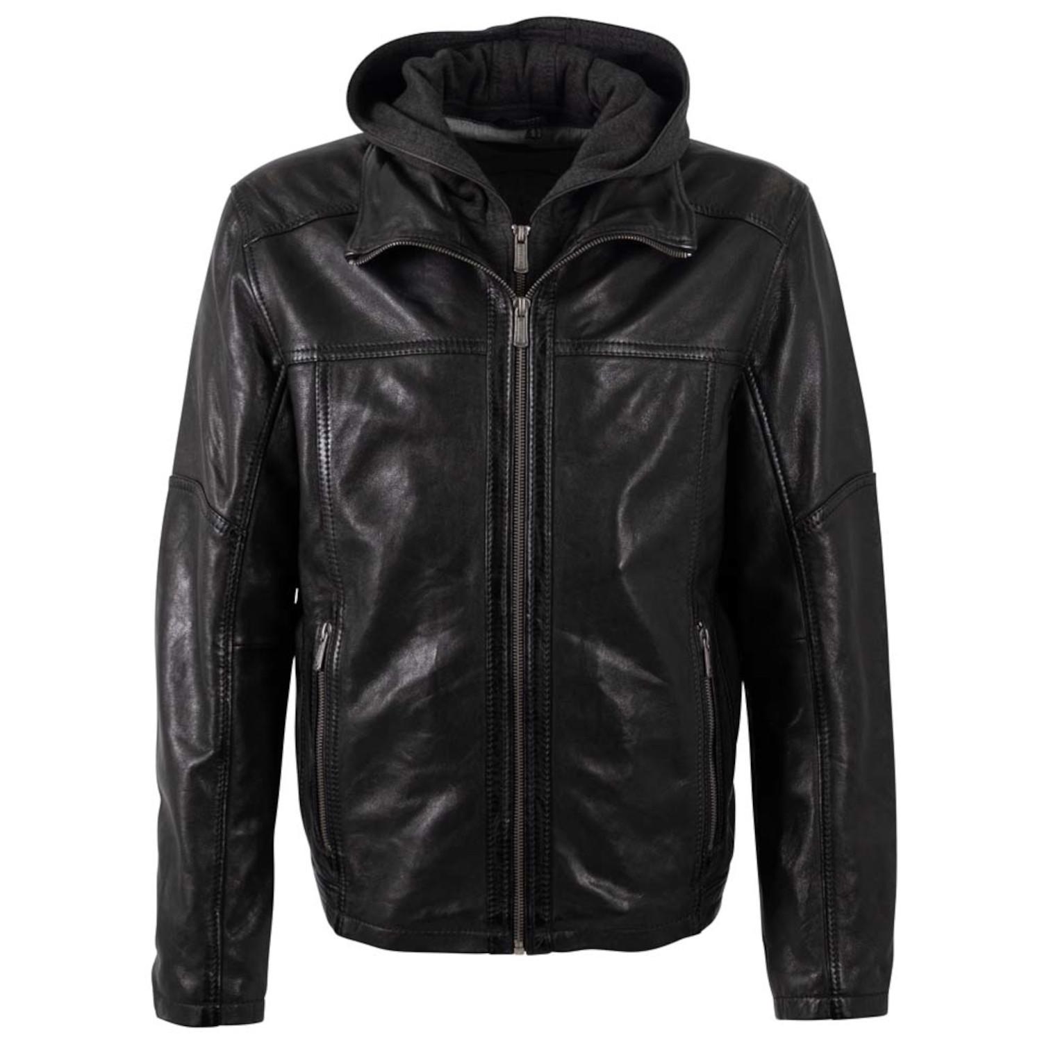 Męska skórzana kurtka Deercraft Czarna DMDorsey – Kurtki skórzane