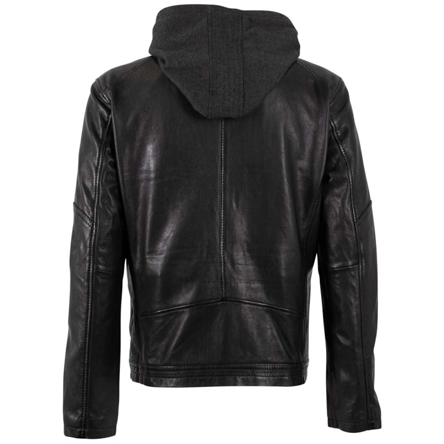 Męska skórzana kurtka Deercraft Czarna DMDorsey – Kurtki skórzane