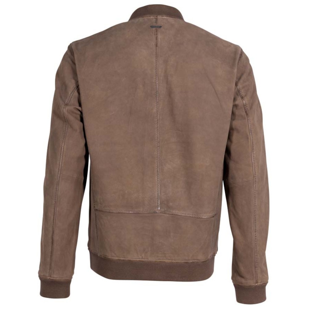Męska skórzana kurtka Deercraft Ciemnobrązowa DM Draven