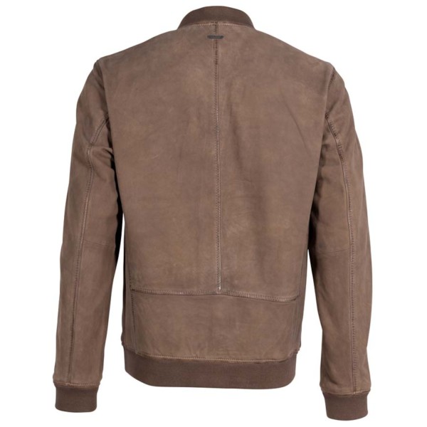Męska skórzana kurtka Deercraft Ciemnobrązowa DM Draven