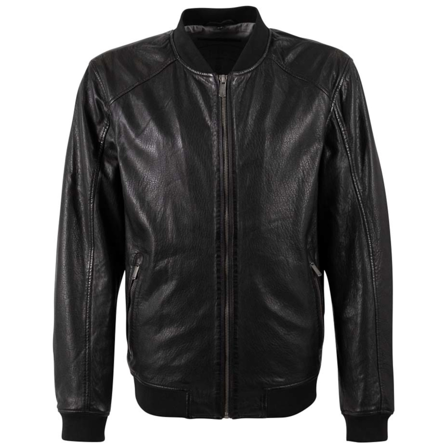 Męska skórzana kurtka Deercraft Czarna DMGiton