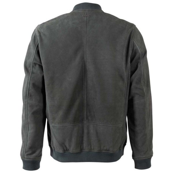 Męska skórzana kurtka Deercraft Ciemnozielona DMGustie