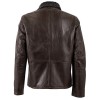 Męska skórzana kurtka Deercraft Ciemnobrązowa DMNaotis – Kurtki skórzane