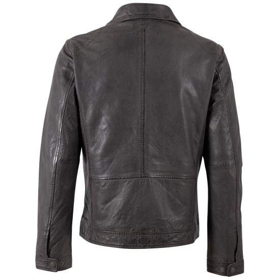 Męska skórzana kurtka Deercraft Grafitowa DMNennos