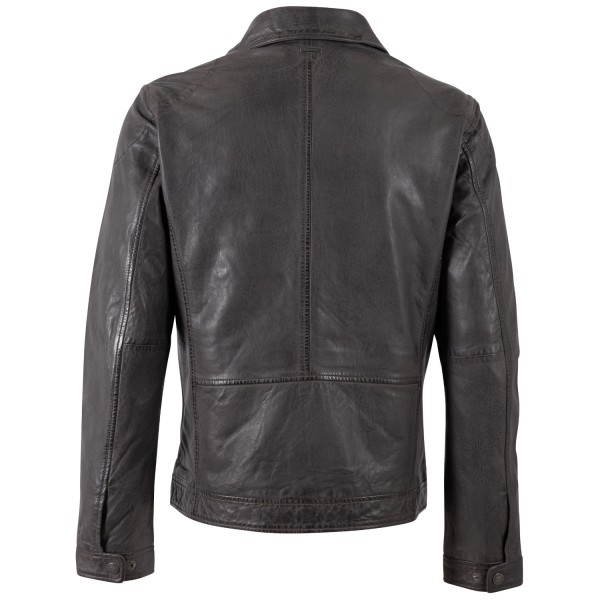 Męska skórzana kurtka Deercraft Grafitowa DMNennos