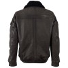 Męska skórzana kurtka Deercraft Ciemny antracyt DMThelio – Kurtki skórzane