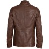 Męska skórzana kurtka Deercraft Chestnut DMThelmo – Kurtki skórzane