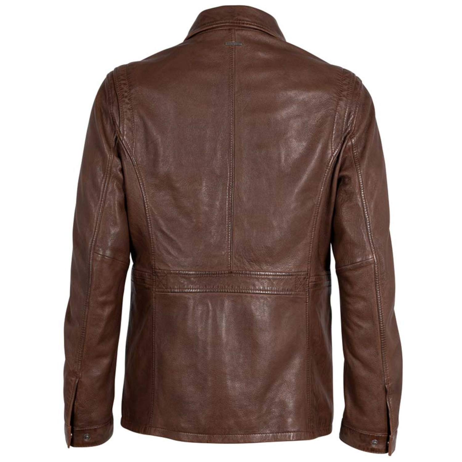 Męska skórzana kurtka Deercraft Chestnut DMThelmo – Kurtki skórzane