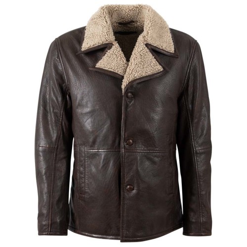 Męska skórzana kurtka Deercraft Brązowa DMVancouver