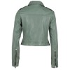 Damska krótka skórzana kurtka Gipsy Sage Green G2WShala – BLACK FRIDAY