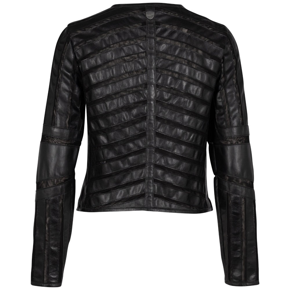 Kurtka skórzana damska Mauritius Czarna GGSuri