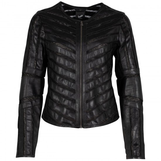 Kurtka skórzana damska Mauritius Czarna GGSuri