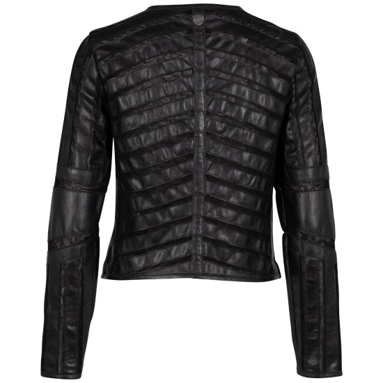 Kurtka skórzana damska Mauritius Czarna GGSuri