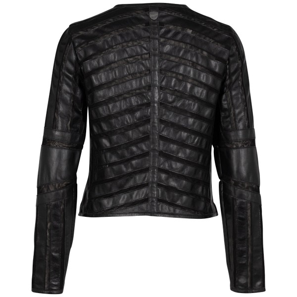 Kurtka skórzana damska Mauritius Czarna GGSuri