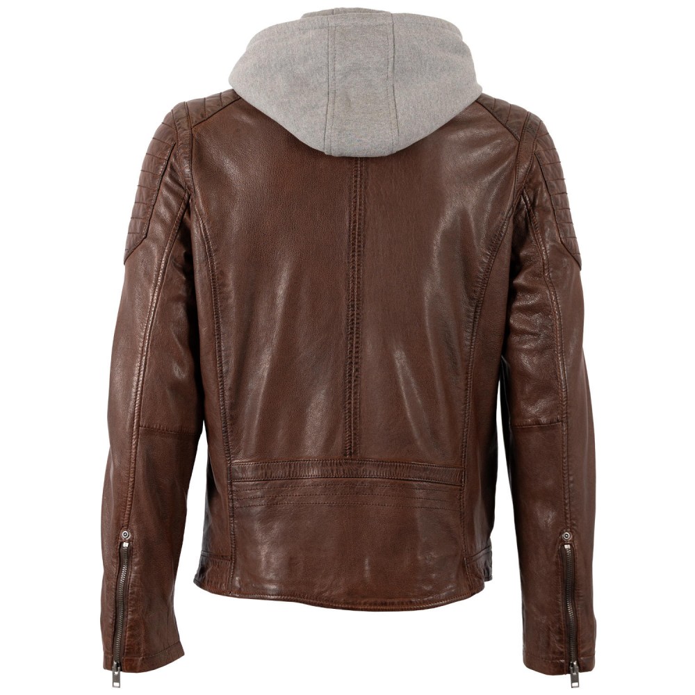 Męska skórzana kurtka Gipsy Cognac GMNewOrleans