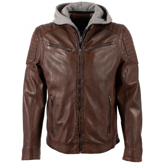 Męska skórzana kurtka Gipsy Cognac GMNewOrleans