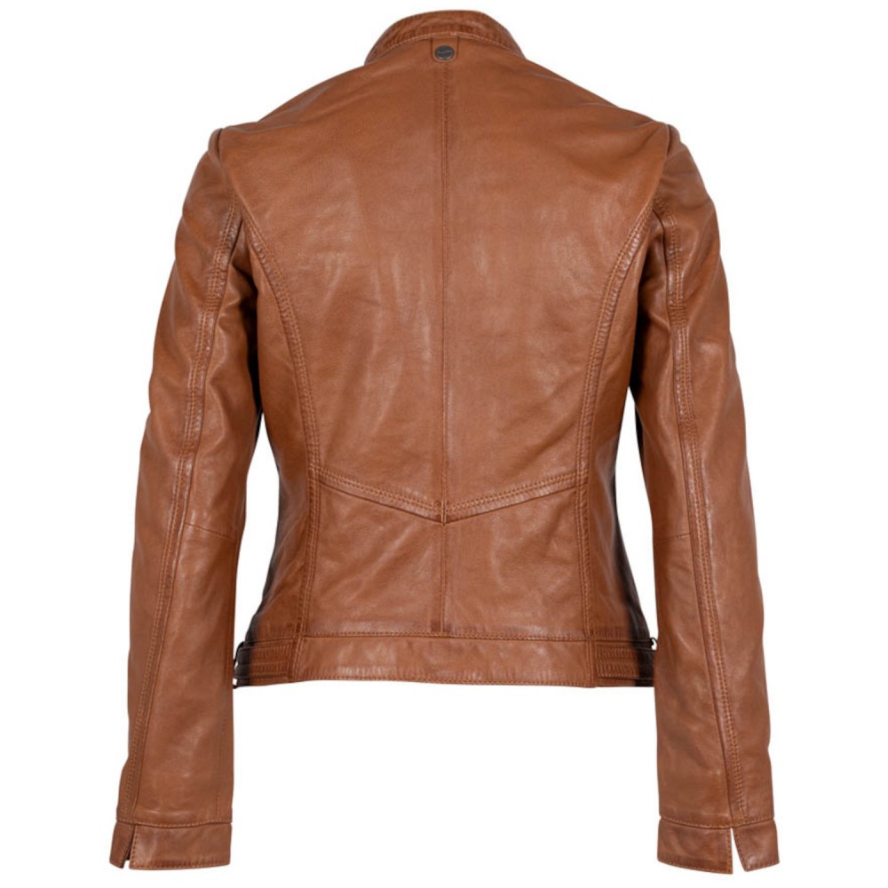 Kurtka skórzana damska Mauritius Cognac GWJanka