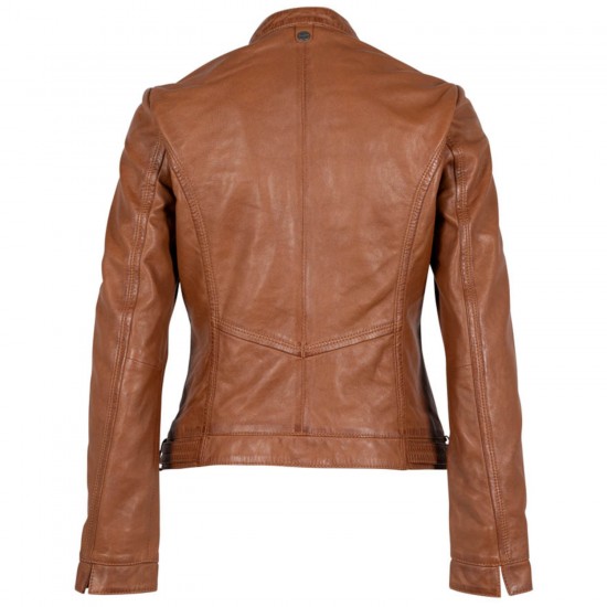 Kurtka skórzana damska Mauritius Cognac GWJanka