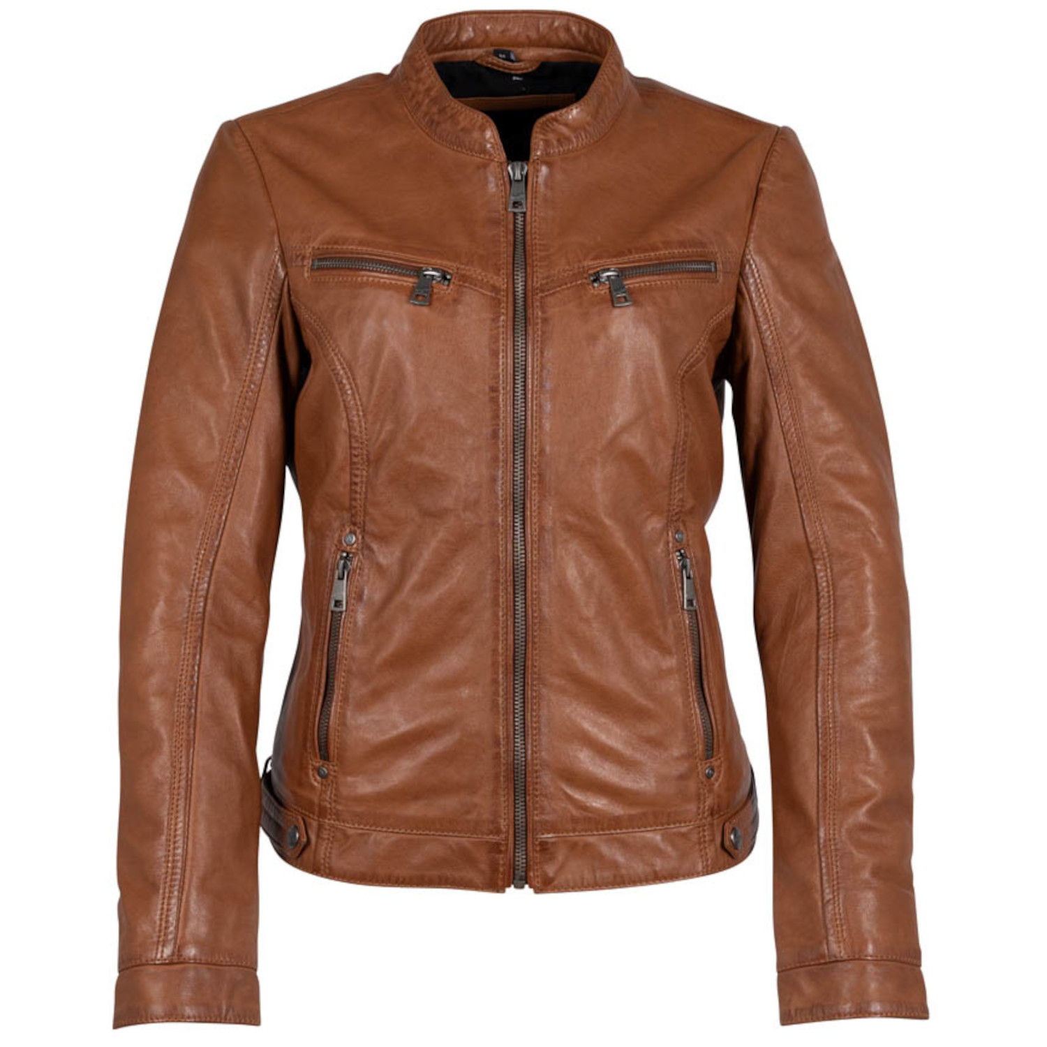 Kurtka skórzana damska Mauritius Cognac GWJanka – BLACK FRIDAY