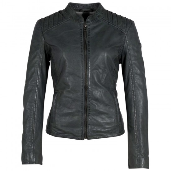 Kurtka skórzana damska Gipsy Sage Green GWJuny