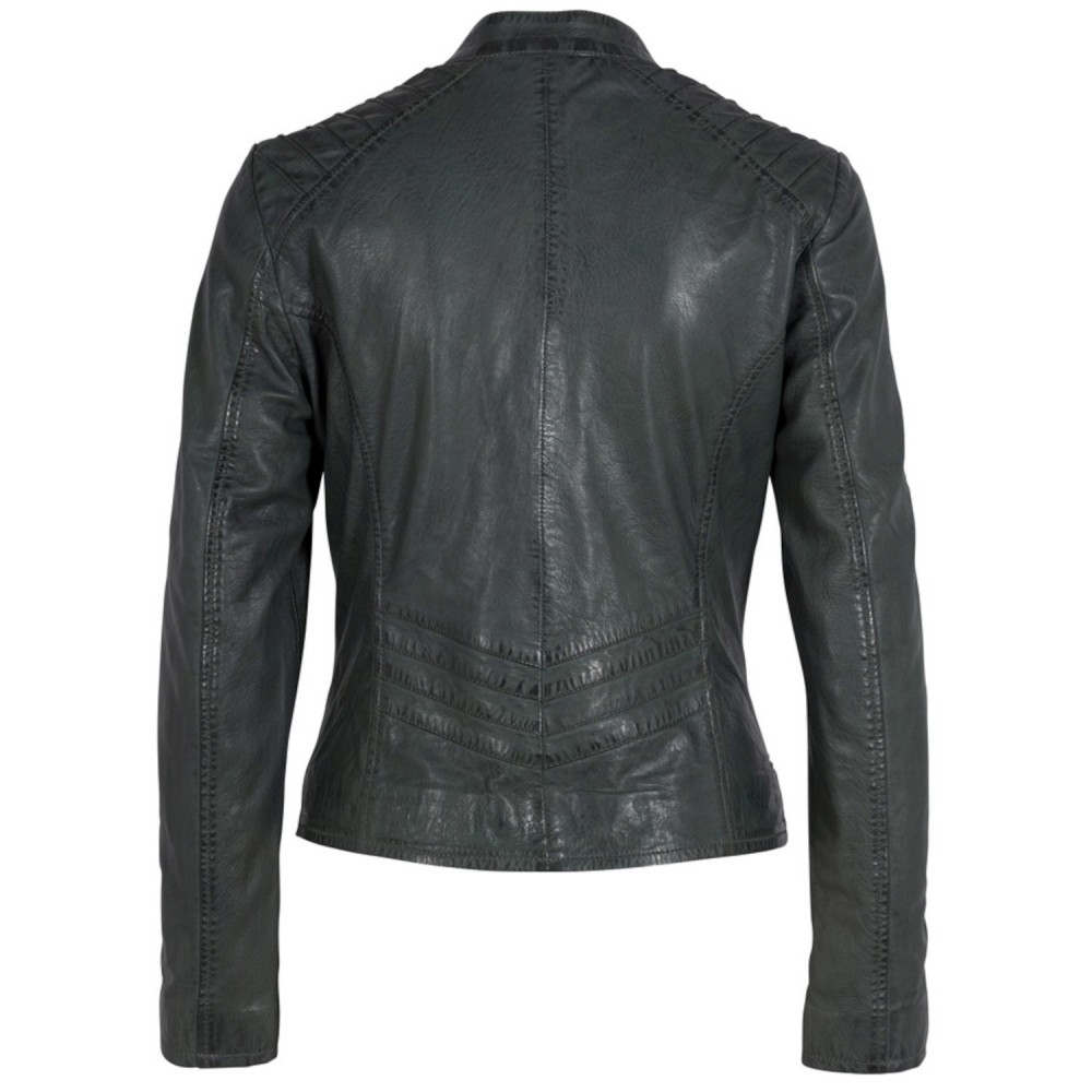 Kurtka skórzana damska Gipsy Sage Green GWJuny