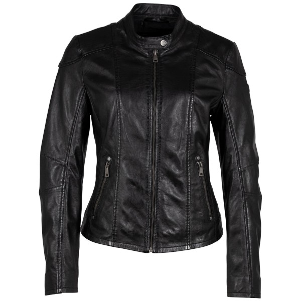 Kurtka skórzana damska Mauritius Czarna GWKeili