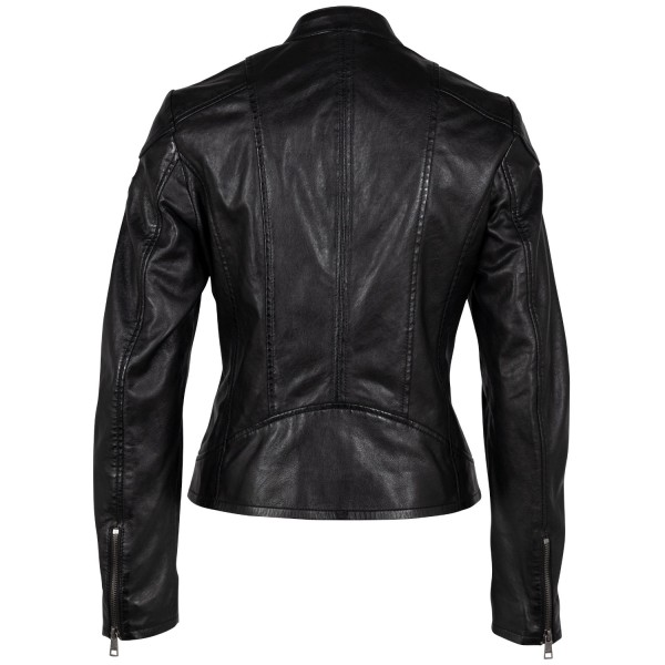 Kurtka skórzana damska Mauritius Czarna GWKeili