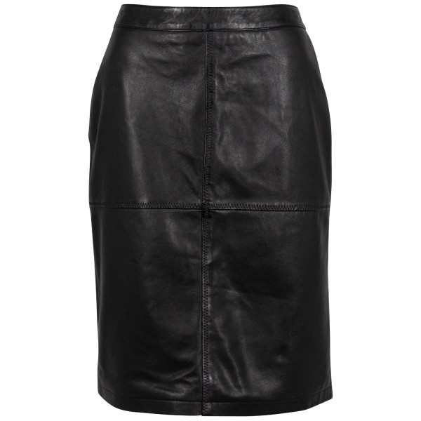 Skórzana Spódnica Damska Mauritius Czarna GWSwante