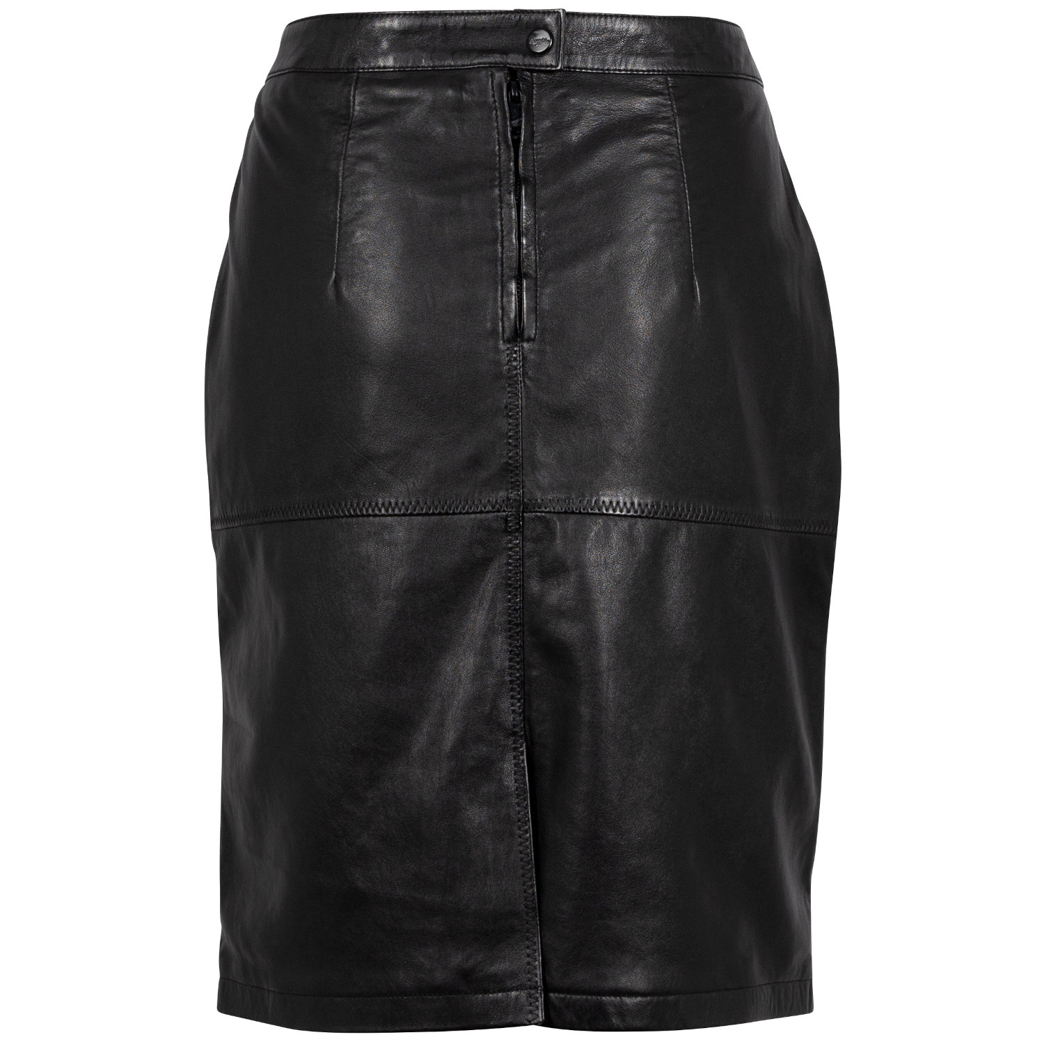 Skórzana Spódnica Damska Mauritius Czarna GWSwante – Sukienki i spódnice skórzane