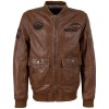 Męska skórzana kurtka Mauritius Cognac MMAirpilot