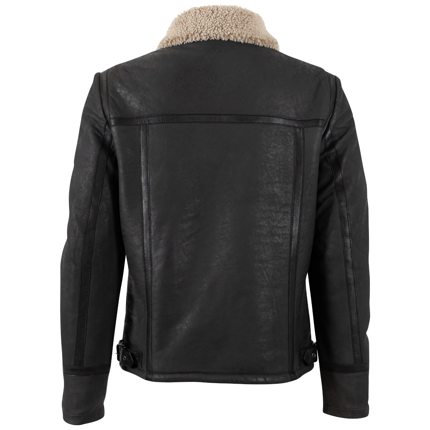 Męska skórzana kurtka Mauritius antracytowa MMAlasko – Kurtki skórzane