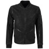 Męska skórzana kurtka Mauritius Czarna MMAnton