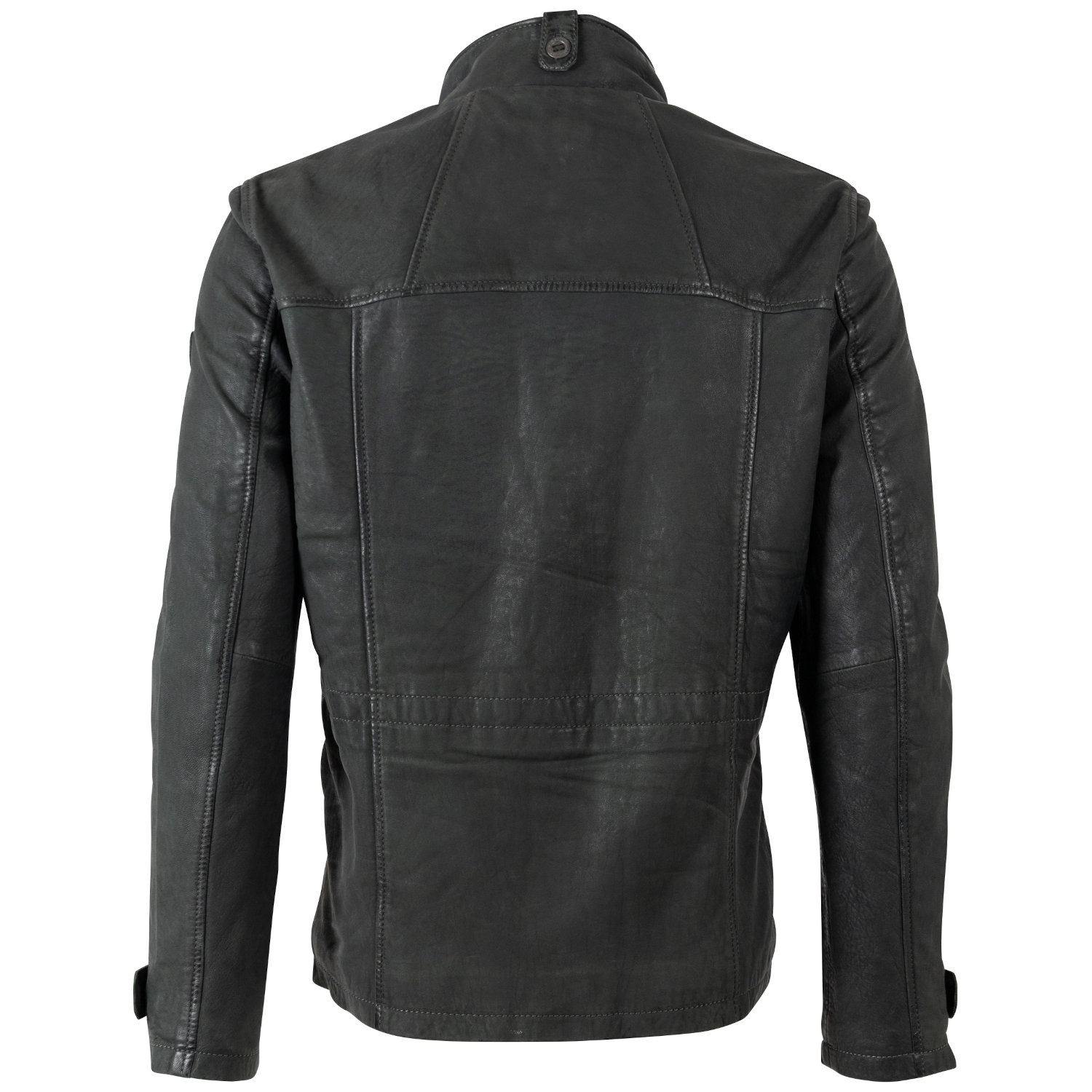 Męska skórzana kurtka Mauritius Ciemnozielona MMAtakama