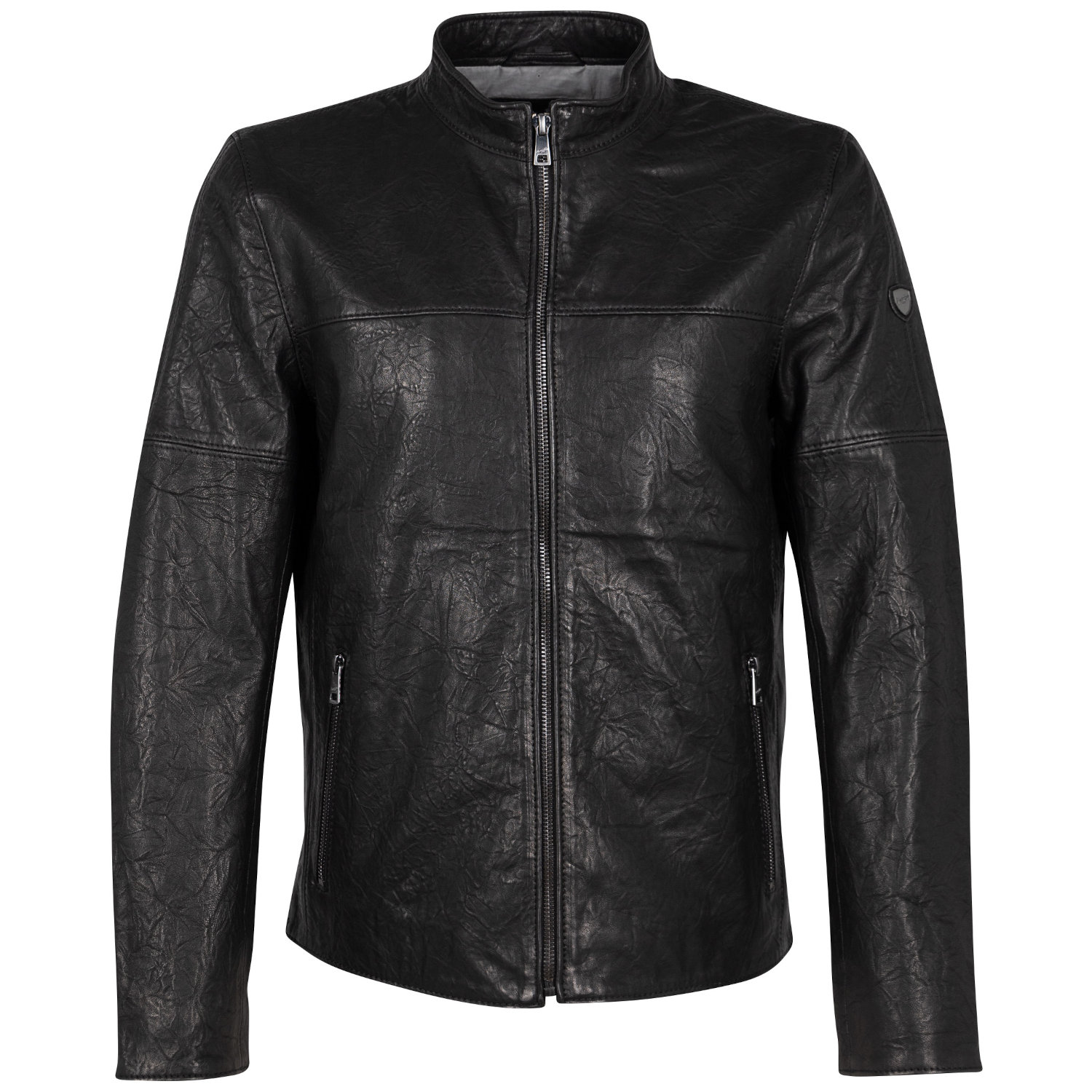 Męska skórzana kurtka Mauritius Czarna MMBannu – BLACK FRIDAY