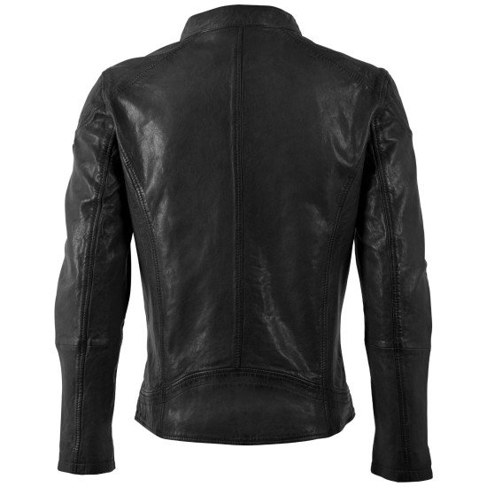 Męska skórzana kurtka Mauritius Czarna MMBaydo