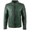 Męska skórzana kurtka Mauritius Zielona MMBaydo