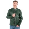 Męska skórzana kurtka Mauritius Zielona MMBaydo