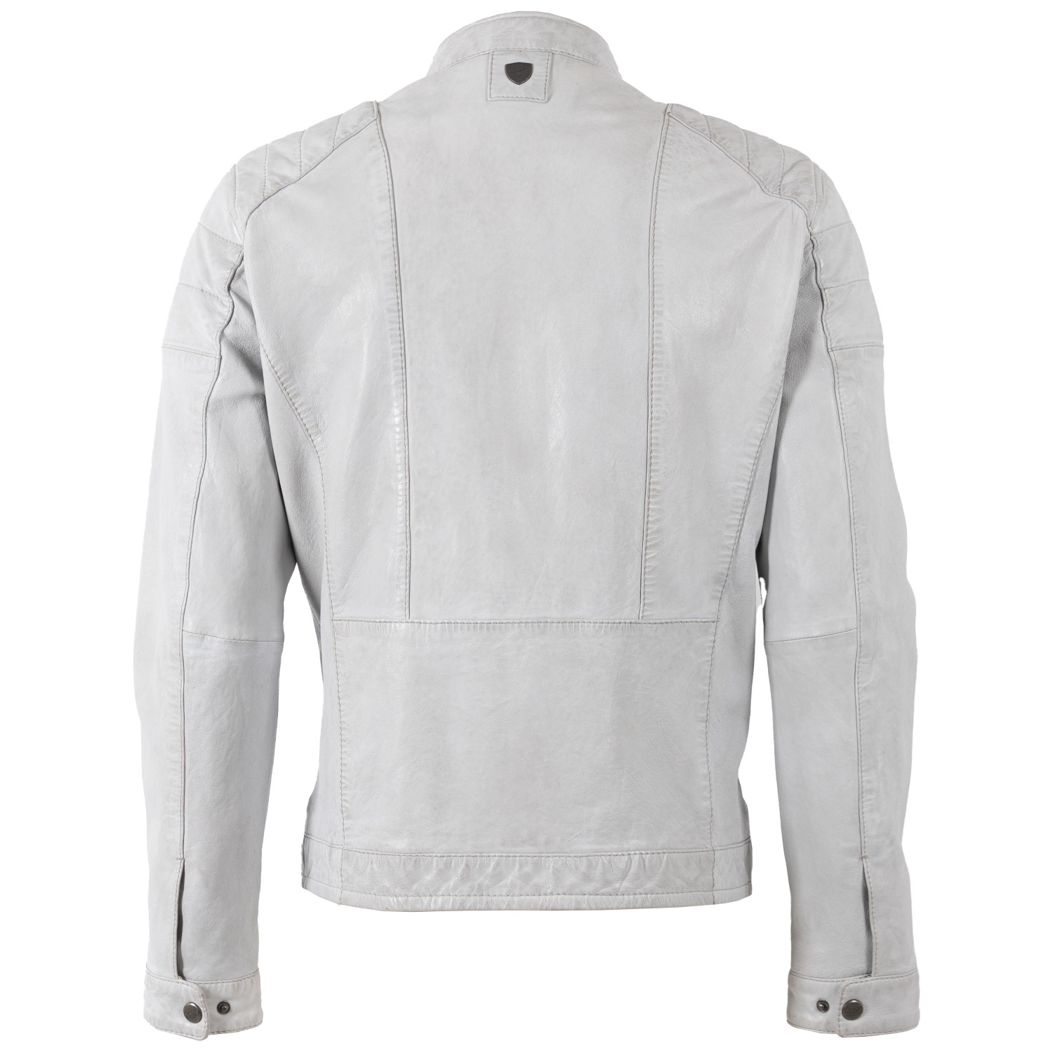 Męska skórzana kurtka Mauritius Off White MMBolson